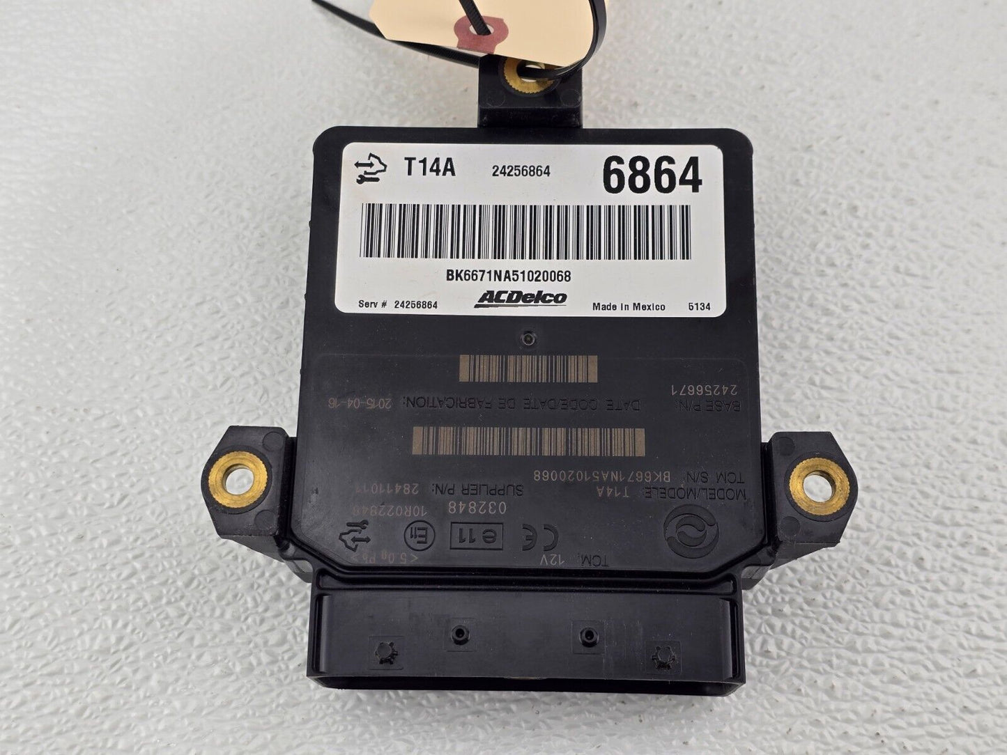 2006-2009 Chevrolet Silverado Transmission Control Module OEM 24256864